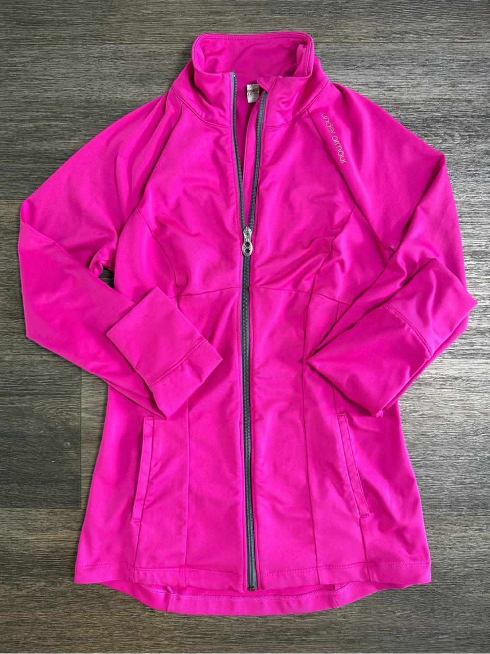Under Armour Hot Pink Full-Zip Jacket